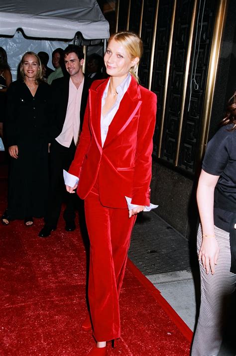 gwyneth paltrow velvet gucci suit|Gwyneth Paltrow clothing.